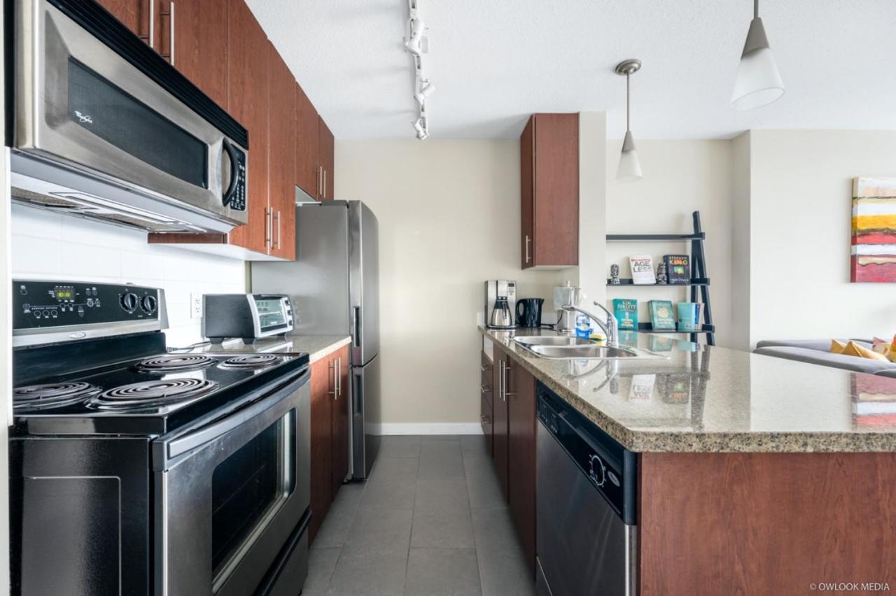 Explore Vancouver Downtown From Luxury 1 Bed/Bath Buitenkant foto