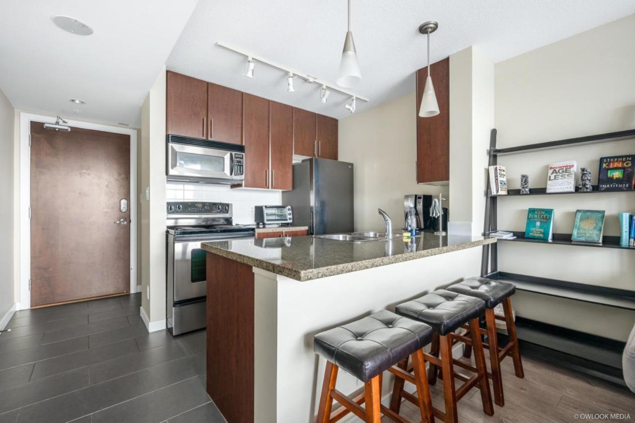 Explore Vancouver Downtown From Luxury 1 Bed/Bath Buitenkant foto